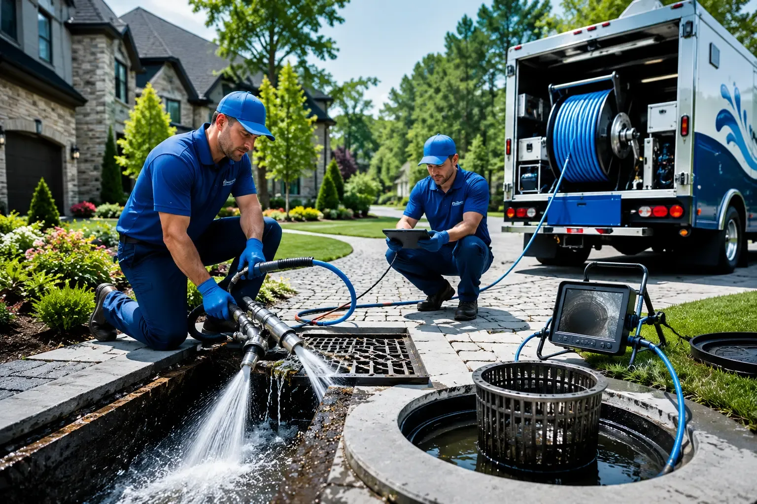 Local outdoor drain cleaning professionals in Chickasaw, OH